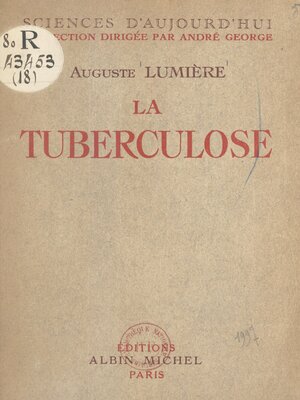 cover image of La tuberculose, maladie congénitale